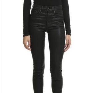 Rag & Bone High Waisted Silky jeans